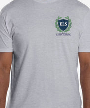 Load image into Gallery viewer, ELS LOGO ON FRONT PROVERBS ON BACK GREY
