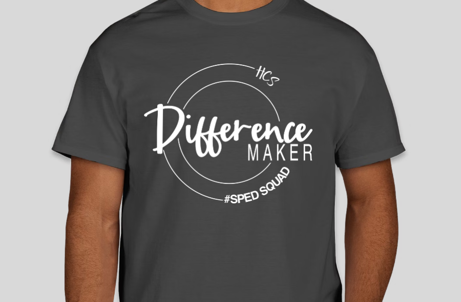 CIRCLE DESIGN ON CHARCOAL