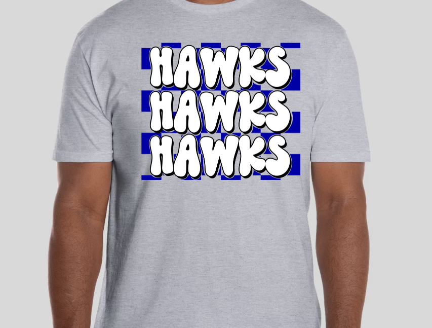 hawks checkered repeat